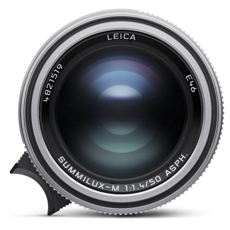 Leica Summilux-M 50mm f/1.4 ASPH Lens Silver