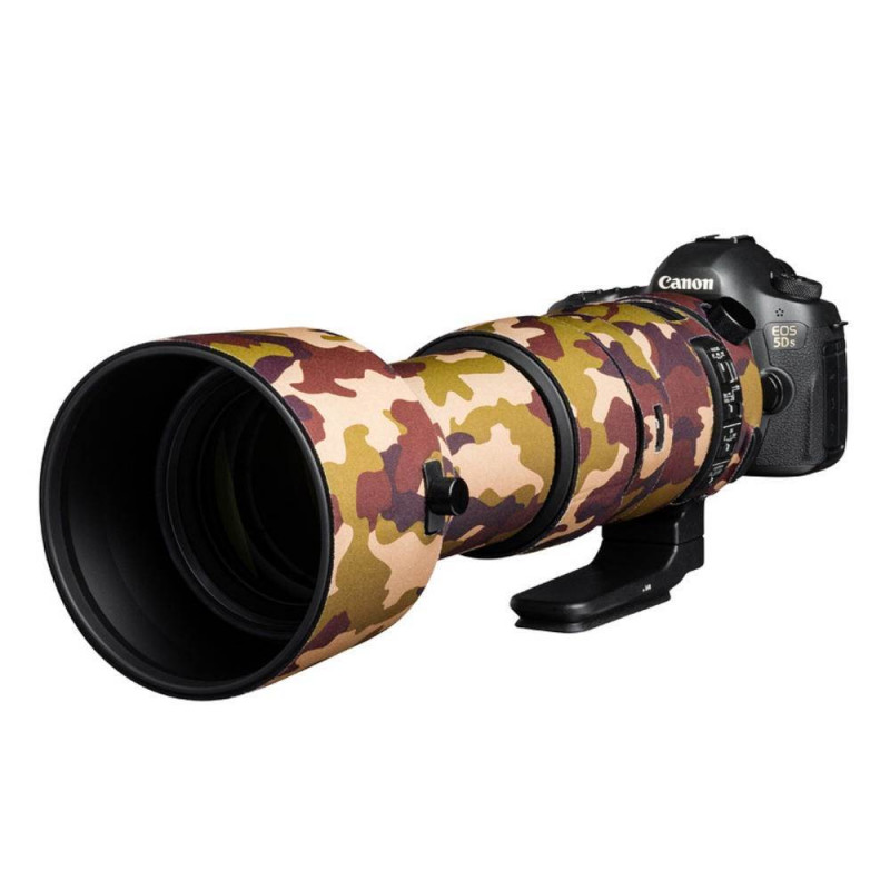 Easy Cover Lens Oak for  Sigma 60-600mm f4.5-6.3 DG OS HSM Sport Brown Camouflage