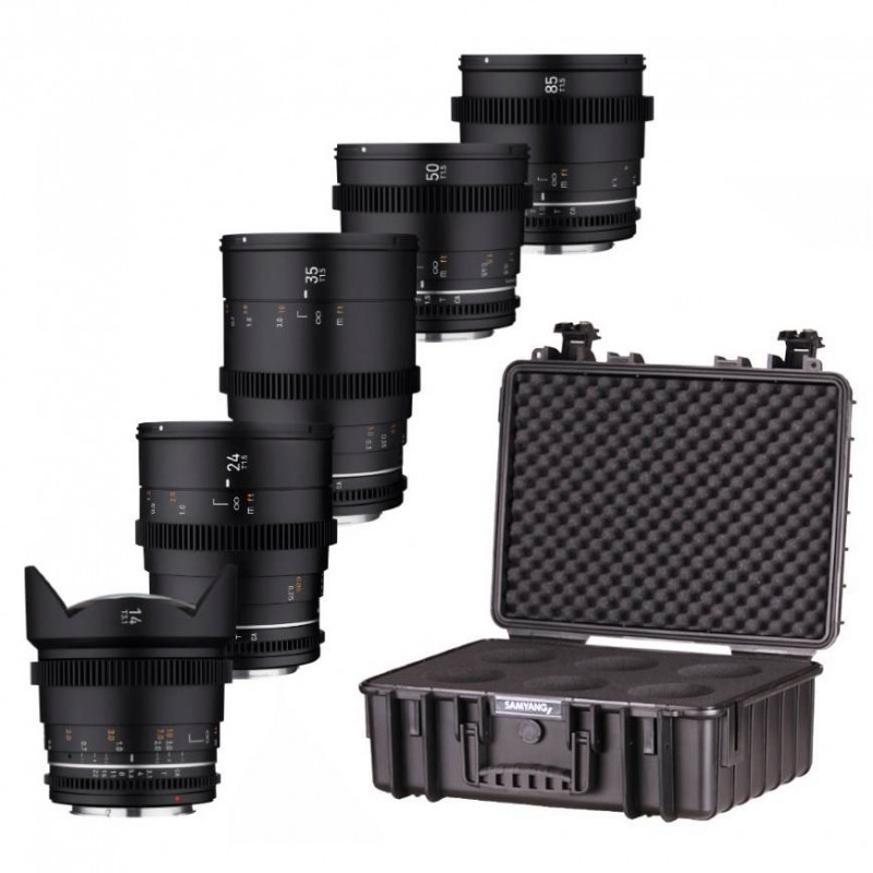 Samyang VDSLR MK2 5Lens Kit Can EF