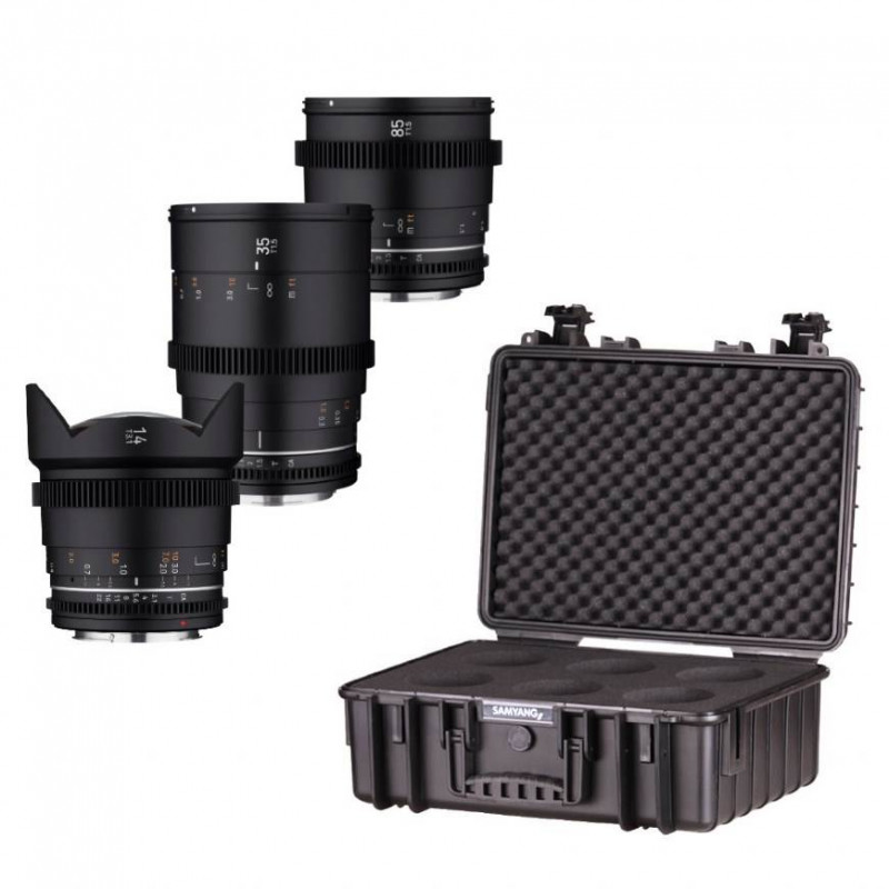 Samyang VDSLR MK2 3Lens Kit Can EF