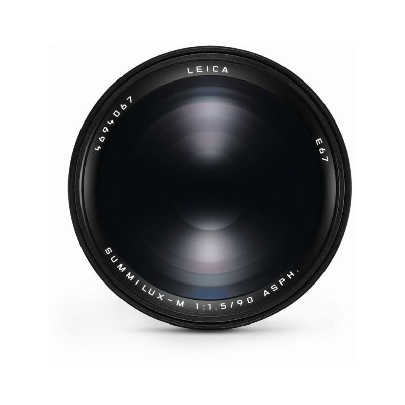 Leica SUMMILUX-M 90mm lens f/1.5 ASPH Black Anodised