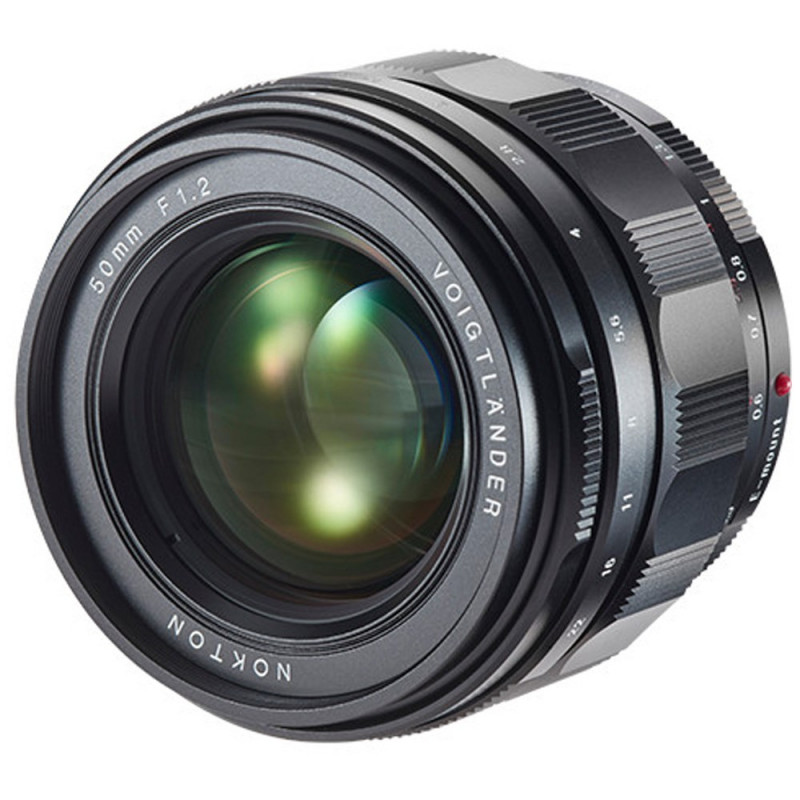 Voigtlander 50mm F1.2 E-Mount Nokton Aspherical Lens