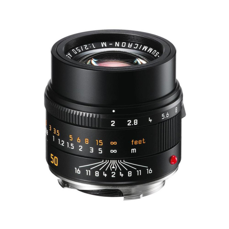 Leica APO Summicron M 50mm f/2 ASPH Lens Black Anodised