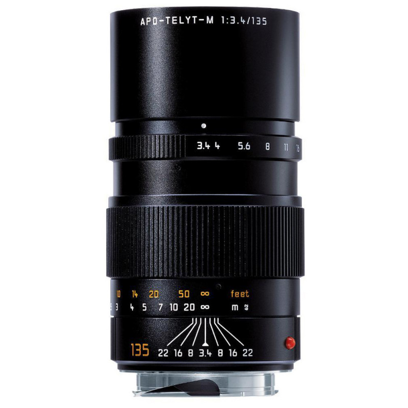 Leica APO Telyt M 135mm f/3.4 Lens Black Anodised