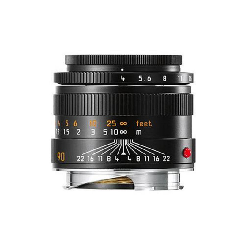 Leica Macro Elmar M 90mm f/4 Lens Black Anodised