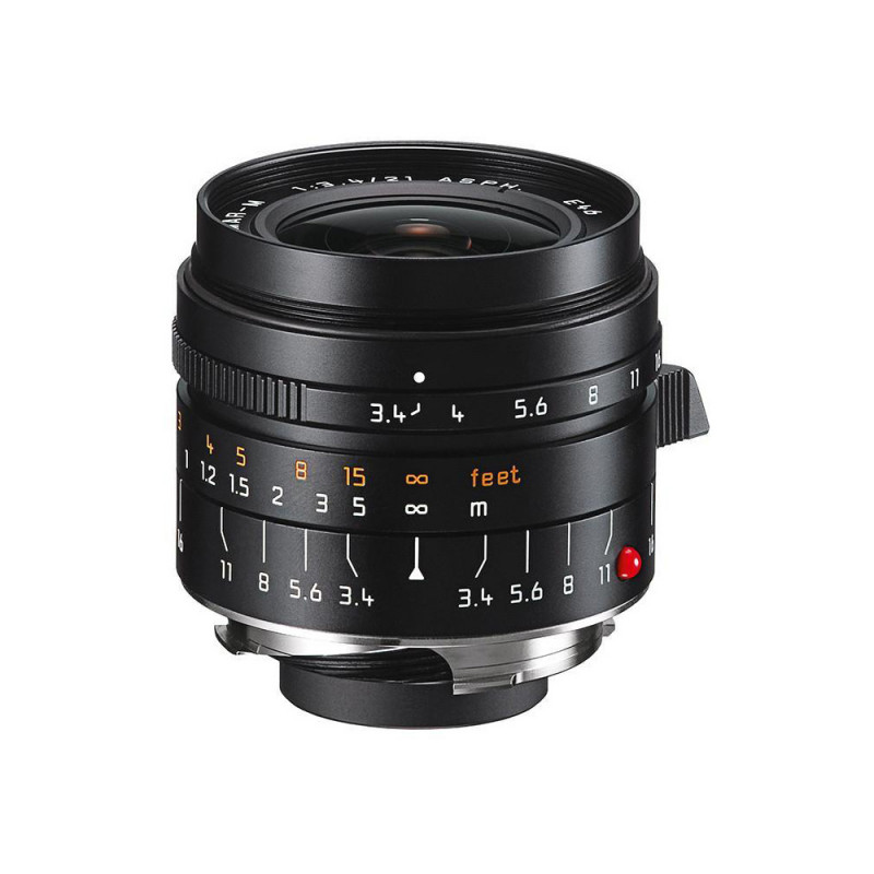 Leica Super Elmar M 21mm f/3.4 ASPH Lens Black Anodised