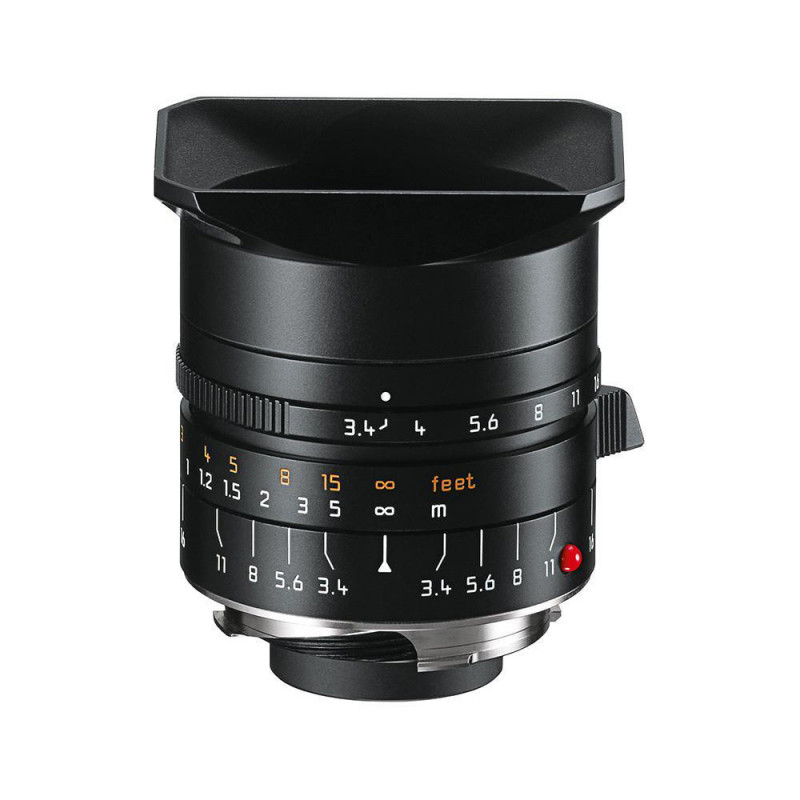 Leica Super Elmar M 21mm f/3.4 ASPH Lens Black Anodised