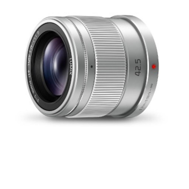 Panasonic Lumix G 42.5mm f/1.7 ASPH Power O.I.S. Lens Silver