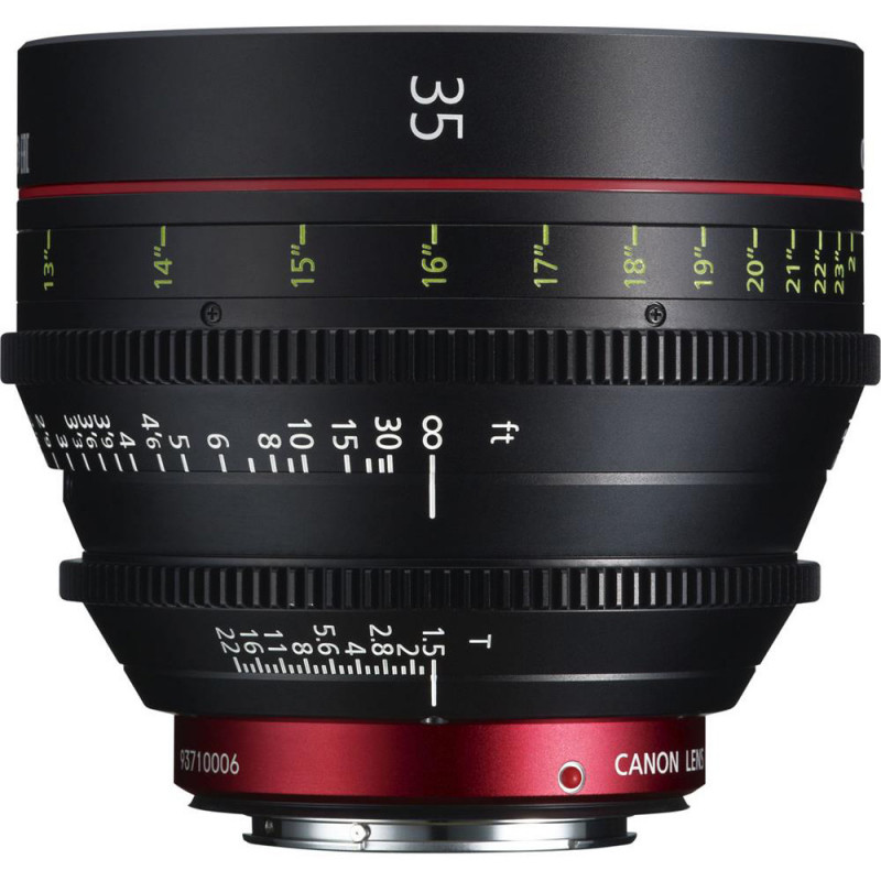 Canon CN-E 35mm T1.5 L F Prime Cine Lens