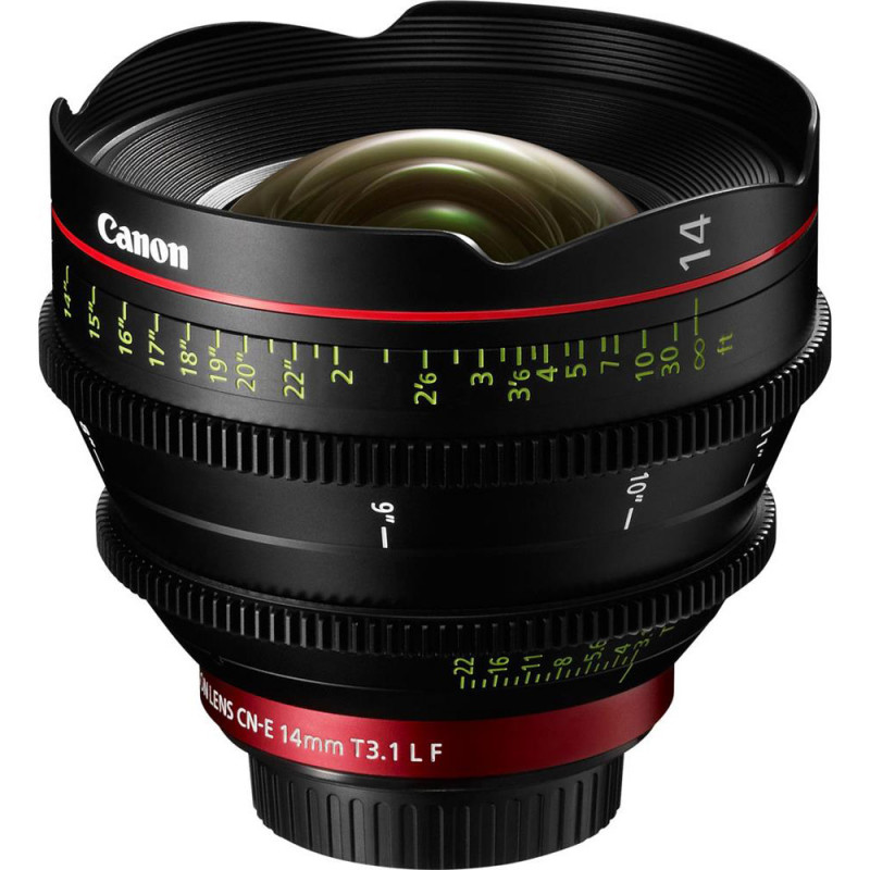 Canon CN-E14mm T3.1 L F Prime Cine Lens