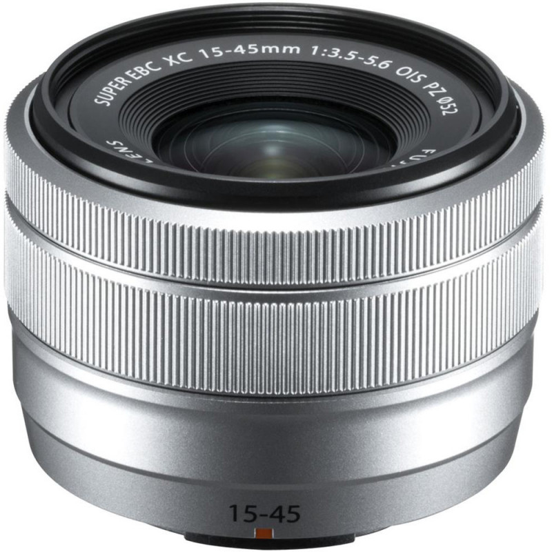 Fujifilm XC 15-45mm f/3.5-5.6 OIS PZ Zoom Lens Silver