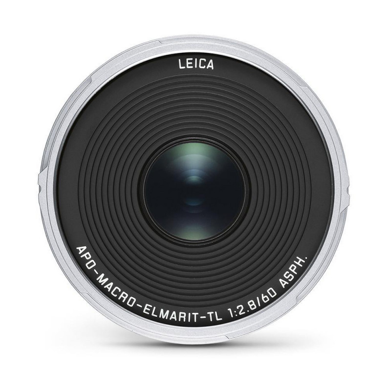 Leica APO Macro Elmarit TL 60mm f/2.8 ASPH Lens Silver Anodised