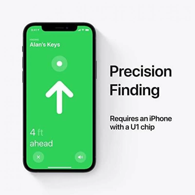 New Apple AirTag, Bluetooth Item Finder