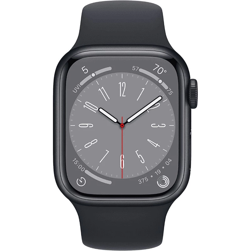 Apple Watch Series 8 (GPS, 41mm) - Midnight Aluminium Case with M/L Midnight Sport Band