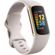 Fitbit Charge 5 Activity Tracker - Lunar White/Soft Gold