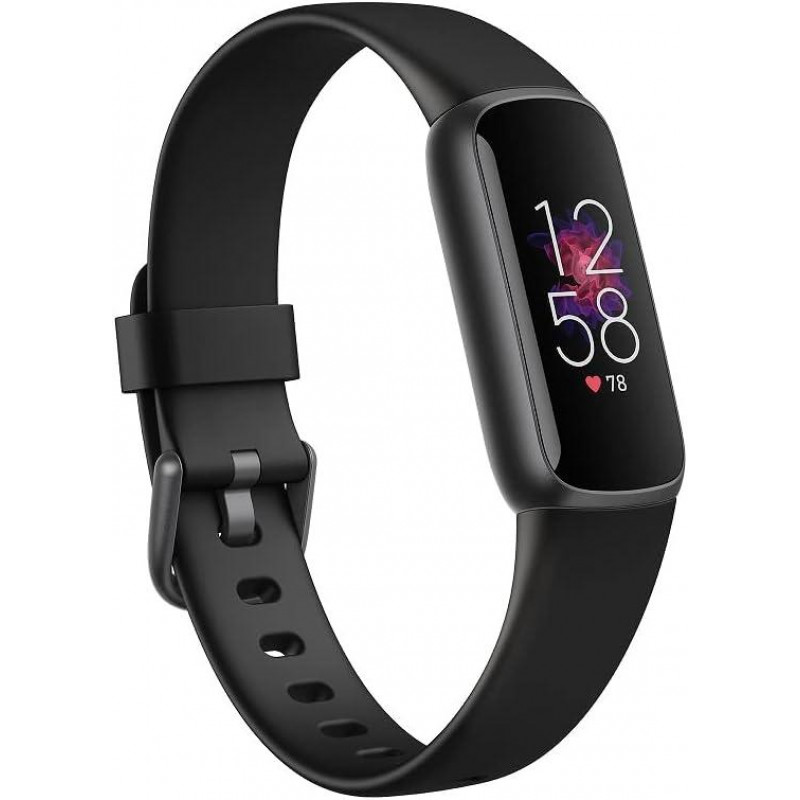 Fitbit Luxe shops Activity Tracker - Black/Graphite Stainless Steel Case - Brand New