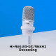 HyperX SoloCast –USB Condenser Gaming Microphone - White
