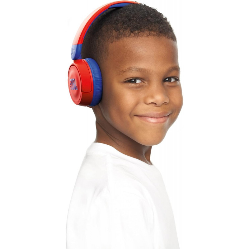 JBL Jr 310BT - Children's over-ear headphones - Red/Blue