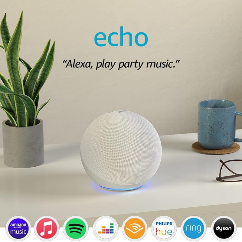 Amazon Echo (4th generation) - Glacier White