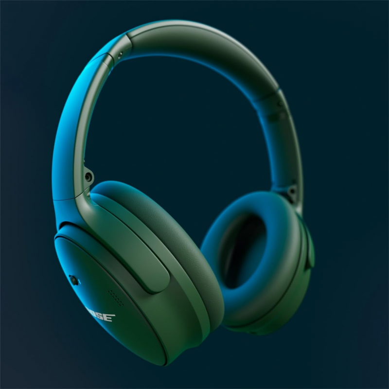 Bose QuietComfort Headphones Wireless Over Ear Noise Cancelling - Cypress Green)