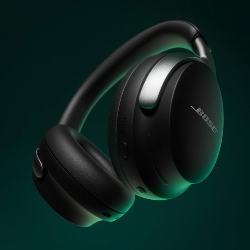 Bose QuietComfort Ultra - Wireless Noise Cancelling Headphones with Spatial Audio (Black)