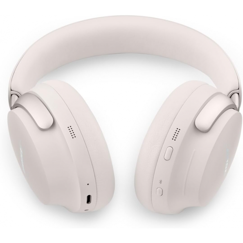 Bose QuietComfort Ultra Wireless Noise Cancelling Headphones with Spatial Audio - White Smoke