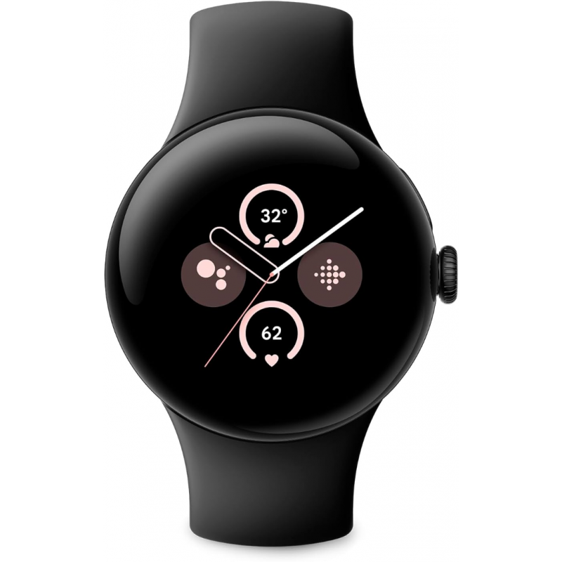 Ourfriday | Google Pixel Watch 2 (Wi-Fi) - Matte Black Aluminium Case with  Obsidian Active Band