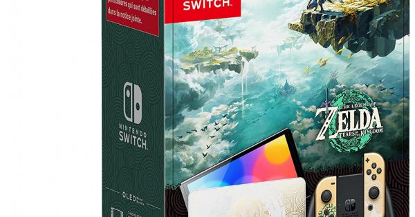 Ourfriday Nintendo Switch Oled Zelda Tears Of The Kingdom Limited Edition 8847