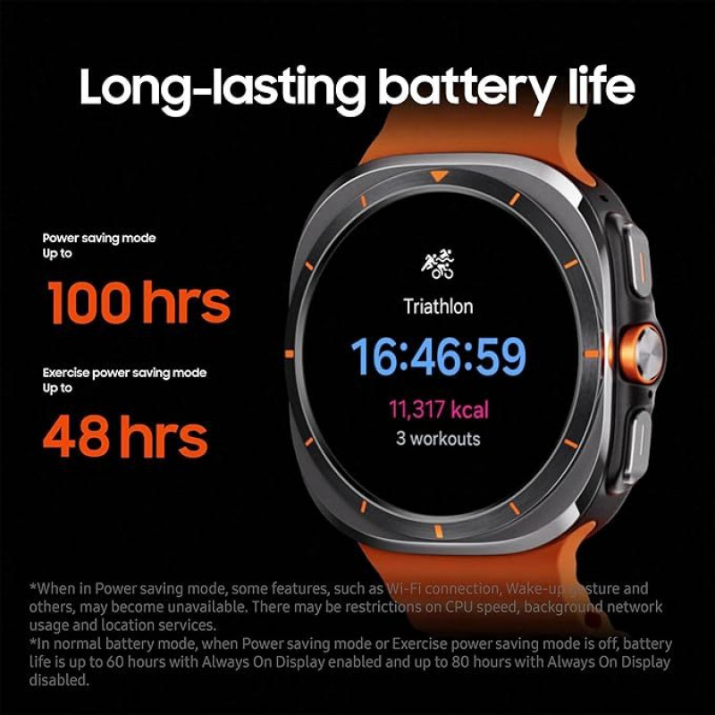 Samsung Galaxy Watch Ultra (LTE, 47mm) - Titanium Grey