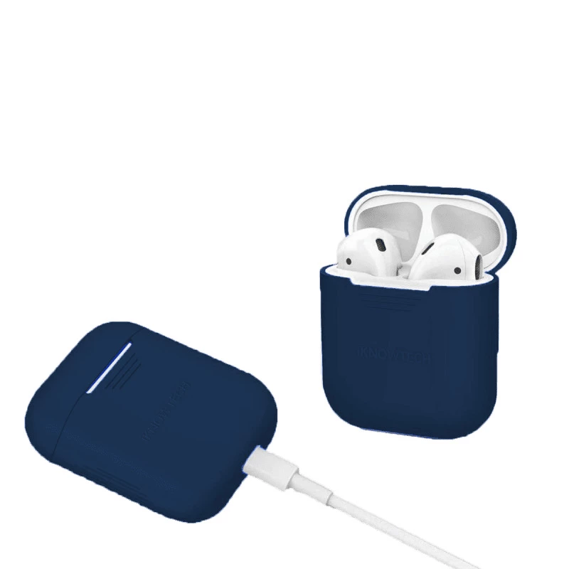 Liquid Silicone Case for Apple AirPods  - Navy