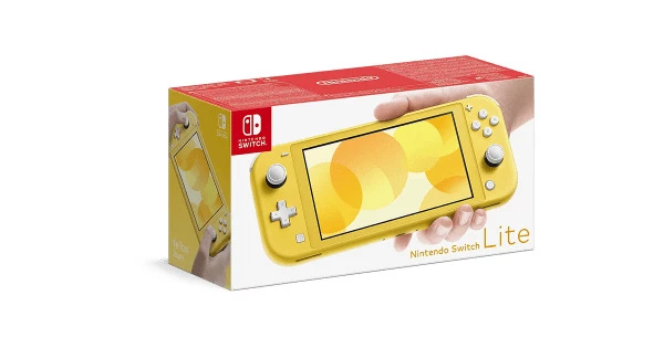 Nintendo offers switch lite yellow with case